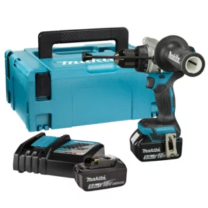 Makita DHP492RTJ 18V Li-ion Accu Klopboor-/schroefmachine Set (2x 5.0Ah) In Mbox- 130Nm - KoolborstelloosDHP492RTJ