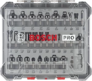 Bosch 2607017475 30-delige Frezenset In Cassette - 8mm2607017475
