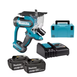Makita DSD180RTJ 18V Li-ion Accu Gipszaag Set (2x 5.0 Ah) In MboxDSD180RTJ