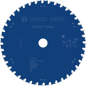 Bosch 2608643056 EXPERT Cirkelzaagblad - 190 X 20 X 40T - Staal2608643056