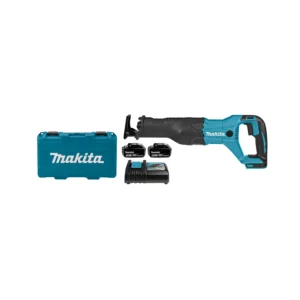 Makita DJR186RTE 18V Li-Ion Accu Reciprozaag Set (2x 5.0Ah Accu) In Koffer - Snelwissel - VariabelDJR186RTE