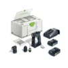 Festool CXS 18 C 3,0-Set 18V Li-Ion Accu Schroefboormachine (2x 3,0Ah) In Systainer - 40NmCXS 18 C 3,0-Set