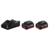 Bosch 1600A019S0 18V Li-Ion Accu Starterset (2x 4.0Ah) + Lader