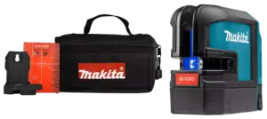 Makita SK105DZ 10,8V Li-Ion Accu Kruislijnlaser Body In Tas - Zelfnivellerend - Rood - 25m