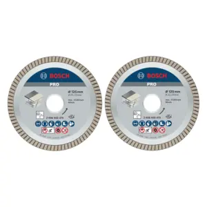 Bosch 061599766Z Diamantschijven - Tegels - 125mm (2 Stuks)