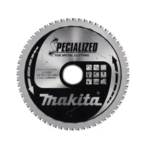 Makita E-23357 Specialized Cirkelzaagblad Voor Dun Plaatstaal - 185 X 20 X 60T