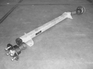As ongeremd, 500 kilo 4-gaats, 1140/1590mm.