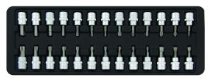 Bit doppenset 3/8" 26 dlg
