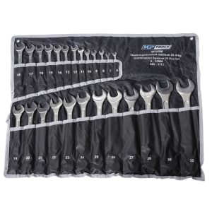 Steekringsleutelset metrisch 25 delig