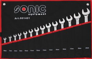 SONIC ringsteeksleutels 14-delig