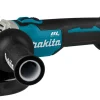 Makita DGA511Z 18V Li-Ion Accu Haakse Slijper Body - 125mm - Koolborstelloos
