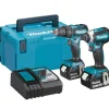 Makita DLX2283TJ 18V Li-Ion Accu Klopboor- /schroefmachine (DHP485) & Slagschroevendraaier (DTD153) Combiset (2x 5,0Ah Accu) In Mbox - Koolborstelloos