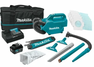 Makita CL121DSM 12V Li-Ion Accu Stofzuiger Set (1x 4,0Ah) - 0,5L