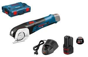 Bosch GUS 12V-300 12V Li-Ion Accu Schaar Set (2x 2.0Ah Accu) In L-Boxx