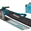 Makita SP001GZ04 XGT 40V Max Li-ion Accu Invalcirkelzaag Body In Mbox Met AWS Zender + 1 Geleiderail In Tas - 165mm