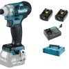 Makita TD111DSMJ 10,8V Li-Ion Accu Slagschroevendraaier Set (2x 4.0Ah Accu) In Koffer - Koolborstelloos - 4933464534