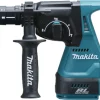 Makita BHR243RFJ 18V Li-Ion Accu SDS-plus Combihamer + Verwisselbare Kop Set (2x 3.0Ah Accu) In Mbox - Koolborstelloos