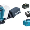 Makita DBO180RFJ 18V Li-Ion Accu Excentrische Schuurmachine Set (2x 3.0Ah Accu) In Mbox - 125mm