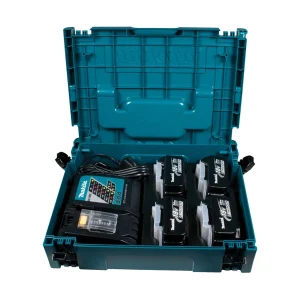 Makita 196696-4 18V Li-Ion Accu Starterset (4x 3.0Ah) + Lader In Mbox