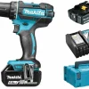 Makita DDF482RTJ 18V Li-Ion Accu Boor-/schroefmachine Set (1x 5.0Ah Accu) In Mbox