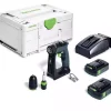 Festool CXS 18 C 3,0-Plus 18V Li-Ion Accu Schroefboormachine Set (2x 3,0Ah) In Systainer - 40Nm