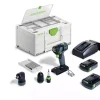 Festool TXS 18 C 3,0-Set 18V Li-Ion Accu Schroefboormachine Incl. Bitset (2x 3,0Ah) In Systainer - 40Nm