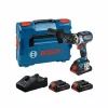 Bosch GSR18V-110 18V Li-ion Accu Schroefboormachine Set (3x 4Ah Accu) In L-Boxx - 110Nm