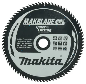 Makita B-32655 Makblade Tafelzaagblad Voor Hout - 260 X 30 X 80T