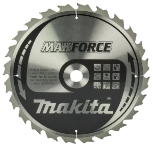 Makita B-32188 Makforce Cirkelzaagblad Voor Hout - 355 X 30 X 24T
