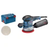 Bosch GEX 40-150 Excentrische Schuurmachine In L-Boxx - 400W - 150mm - Variabel