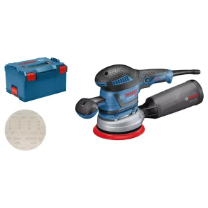 Bosch GEX 40-150 Excentrische Schuurmachine In L-Boxx - 400W - 150mm - Variabel