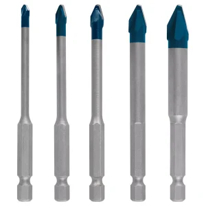 Bosch 2608900597 5-delige HardCeramic HEX-9 Borenset - 4/5/6/8/10mm