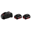 Bosch 1600A00B8J 18V Li-Ion Accu Starterset (2x 5.0Ah) + Lader