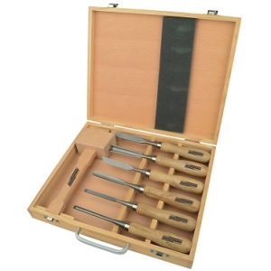 MANNESMANN 7-delige set houtdraaibeitels