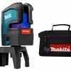 Makita SK106DZ 10.8V Li-Ion Accu Kruislijnlaser Body In Tas - 2 Lijnen - 25m - Rood
