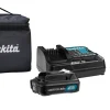 Makita SK700DX 12V Max Li-Ion Accu Kruislijnlaser Set (1x2.0Ah) In Tas - Zelfnivellerend - Rood 3x360°- 25m