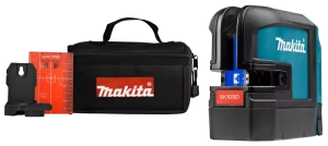 Makita SK105DZ 10,8V Li-Ion Accu Kruislijnlaser Body In Tas - Zelfnivellerend - Rood - 25m