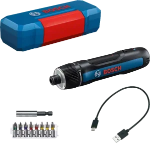 Bosch GO (GEN 3) 3,6V Accu Schroevendraaier Set In Koffer - 5 Nm
