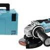 Makita DGA508ZJ 18V Li-Ion Accu Haakse Slijper Body In Mbox - 125mm - Koolborstelloos - Softstart