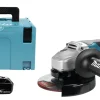 Makita DGA505RTJ 18V Li-Ion Accu Haakse Slijper Set (2x 5.0Ah Accu) In Mbox - 125mm - Koolborstelloos - Softstart