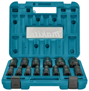 Makita E-16586 Impact Black Krachtdoppenset - 14-delig - 1/2''