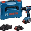 Bosch GSR 18V-65 18V Li-Ion Accu Boor-/schroefmachine Set (2x 4.0Ah Accu) In L-Boxx