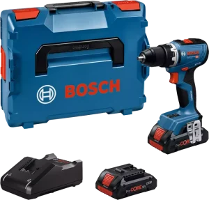 Bosch GSR 18V-65 18V Li-Ion Accu Boor-/schroefmachine Set (2x 4.0Ah Accu) In L-Boxx