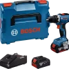 Bosch GSR 18V-65 18V Li-Ion Accu Boor-/schroefmachine Set (2x 5.0Ah Accu) In L-Boxx - 63Nm