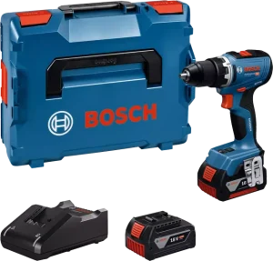 Bosch GSR 18V-65 18V Li-Ion Accu Boor-/schroefmachine Set (2x 5.0Ah Accu) In L-Boxx - 63Nm
