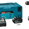 Makita DHP482RFJ 18V Li-Ion Accu Klopboor- /schroefmachine Set (2x 3.0Ah Accu) In Mbox