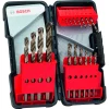Bosch 2607017047 PRO 18-delige HSS-Co Spiraalboorset - Roestvrij Staal