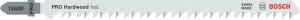 Bosch 2608655116 PRO T344DF Decoupeerzaagblad Fast - Hardhout (25st)