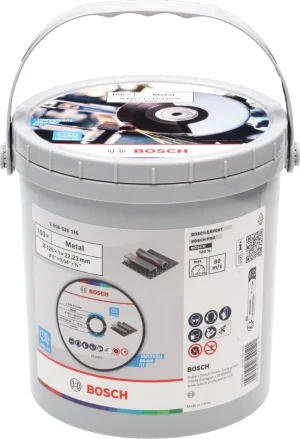 Bosch 2608626116 Slijpschijven Metaal - 1mm - In Emmer (100 Stuks)