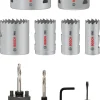 Bosch 2608900524 PRO 12-delige Gatzagenset - Multi Material - 22,29,35,44,51,64mm